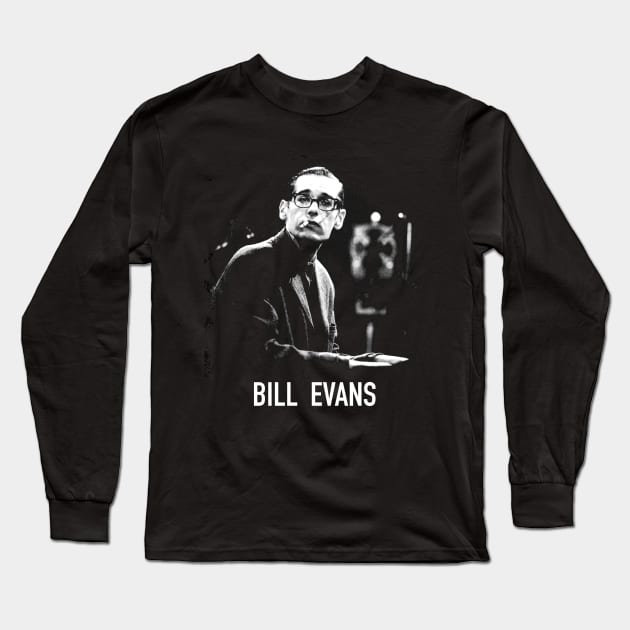 Bill Evans Long Sleeve T-Shirt by vivalarevolucio